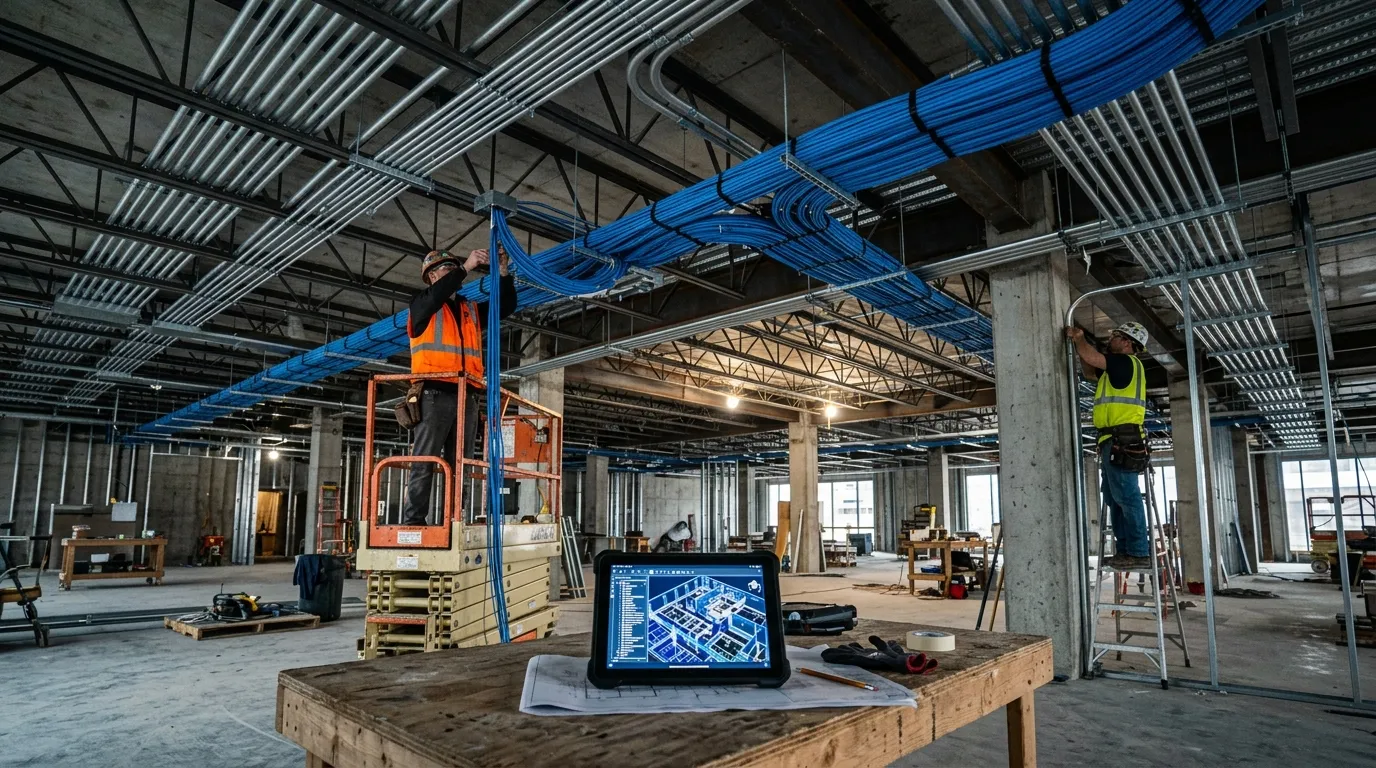 Commercial AV Pre-Wire Checklist for Property Developers & General Contractors